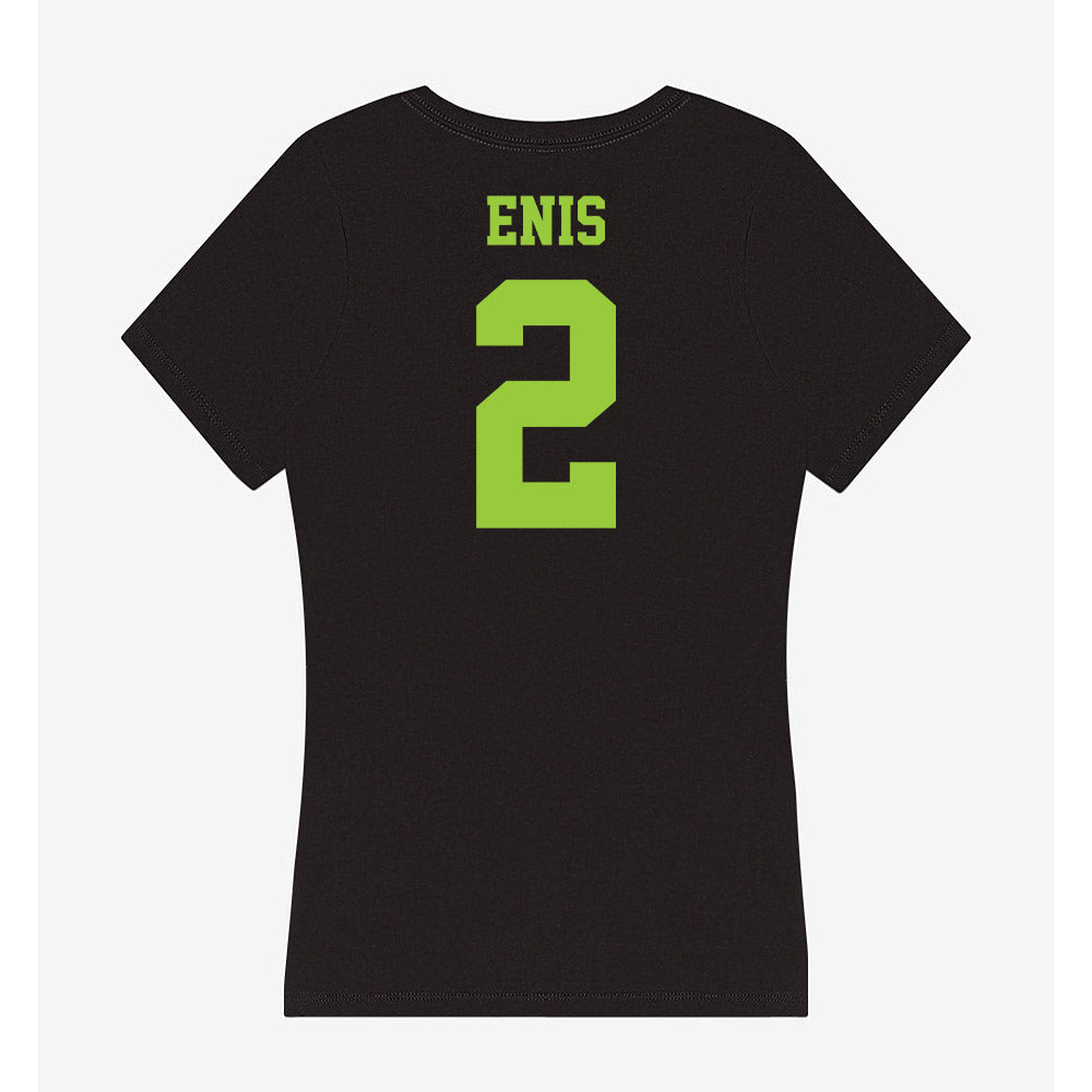 USF - NCAA Men's Basketball : Wes Enis - Women's V-Neck T-Shirt-1