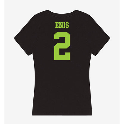 USF - NCAA Men's Basketball : Wes Enis - Women's V-Neck T-Shirt-1