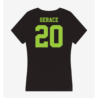 USF - NCAA Women's Lacrosse : Bella Gerace - Women's V-Neck T-Shirt-1