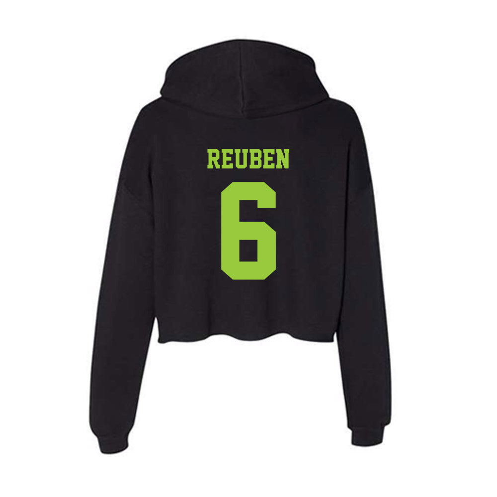 USF - NCAA Football : Mudia Reuben - Classic Shersey Women's Crop Fleece Hoodie-1
