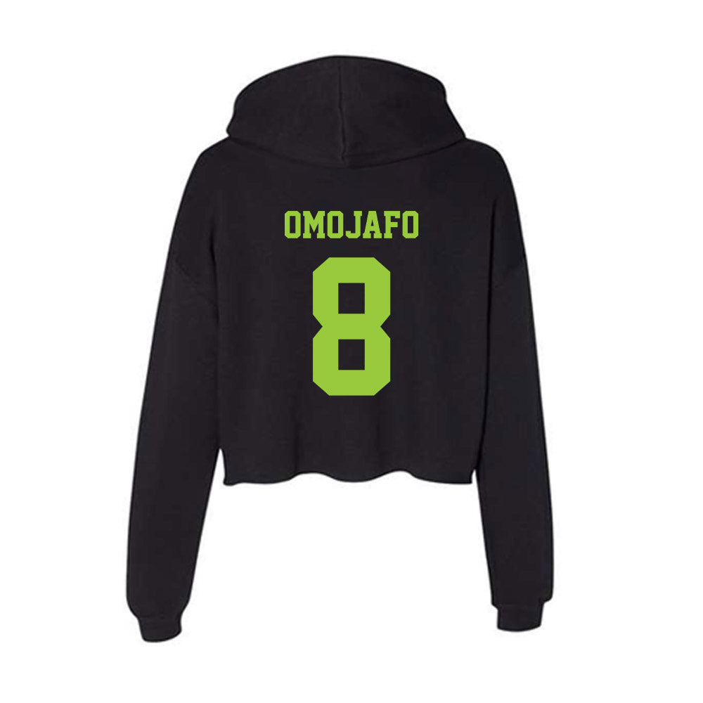 USF - NCAA Men's Basketball : Josh Omojafo - Women's Crop Fleece Hoodie-1