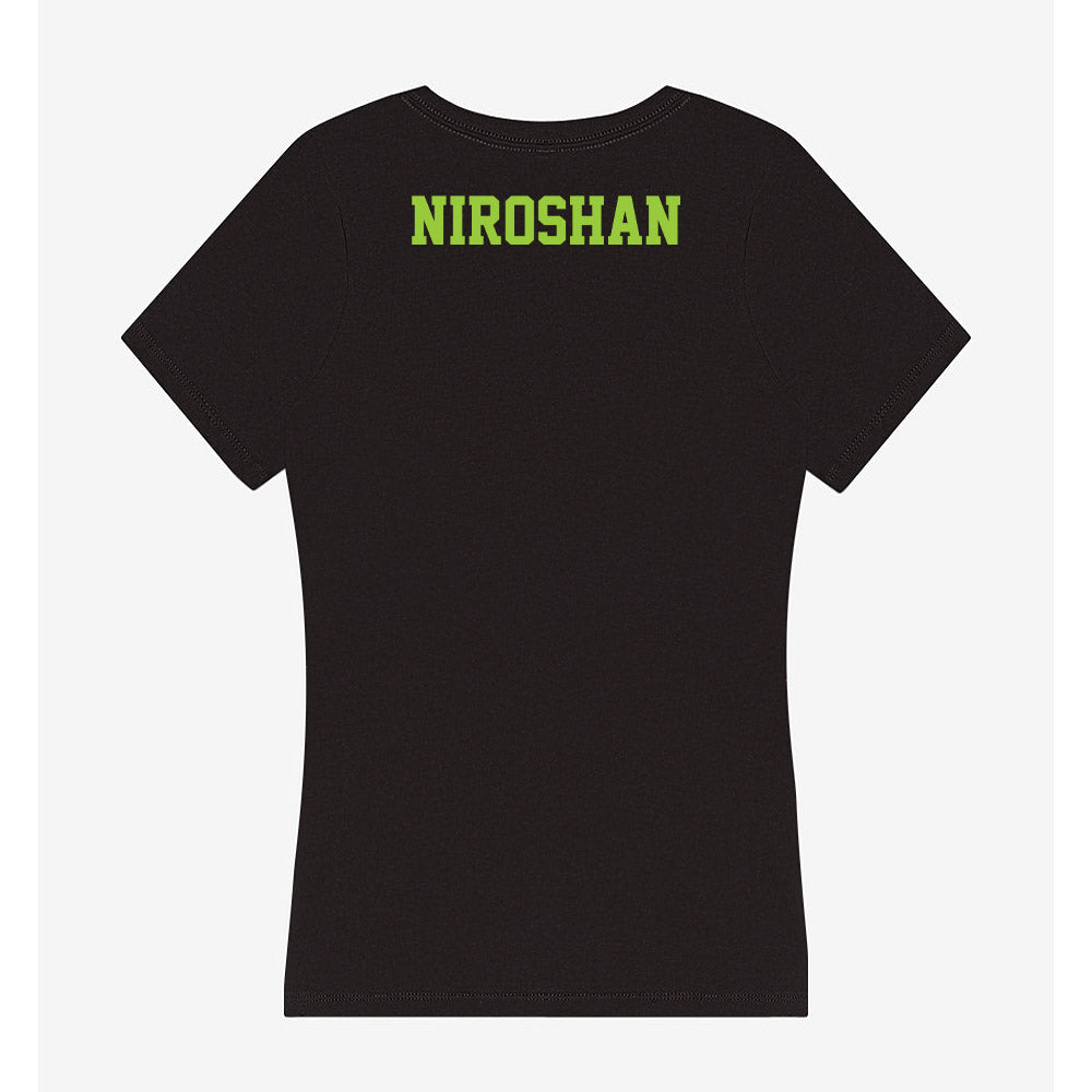 USF - NCAA Women's Tennis : Dharani Niroshan - Women's V-Neck T-Shirt-1