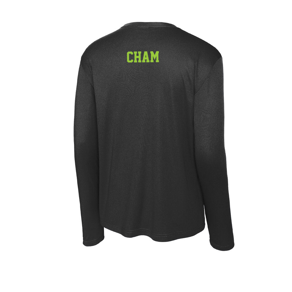 USF - NCAA Men's Tennis : Elijah Cham - Activewear Long Sleeve T-Shirt-1