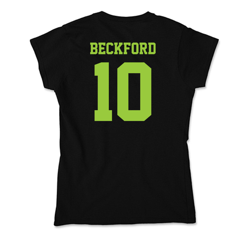 USF - NCAA Men's Basketball : Tristan Beckford - Soft Style Women’s T-Shirt-1