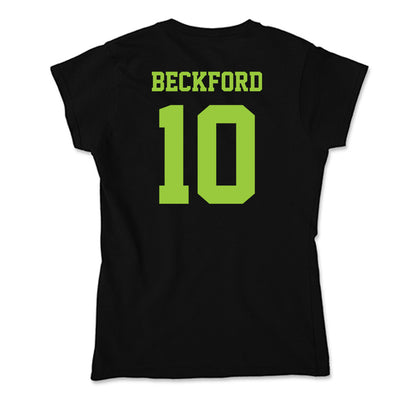 USF - NCAA Men's Basketball : Tristan Beckford - Soft Style Women’s T-Shirt-1