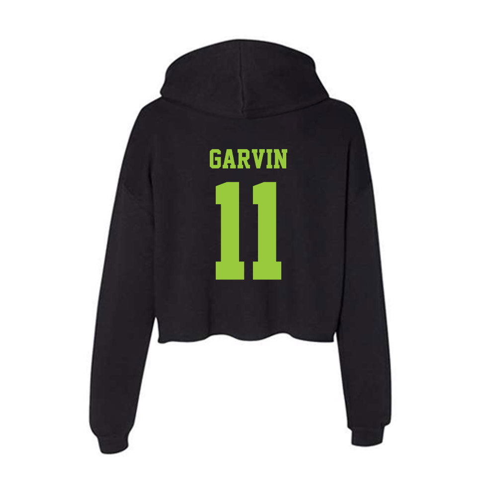 USF - NCAA Women's Volleyball : Iyanna Garvin - Women's Crop Fleece Hoodie-1