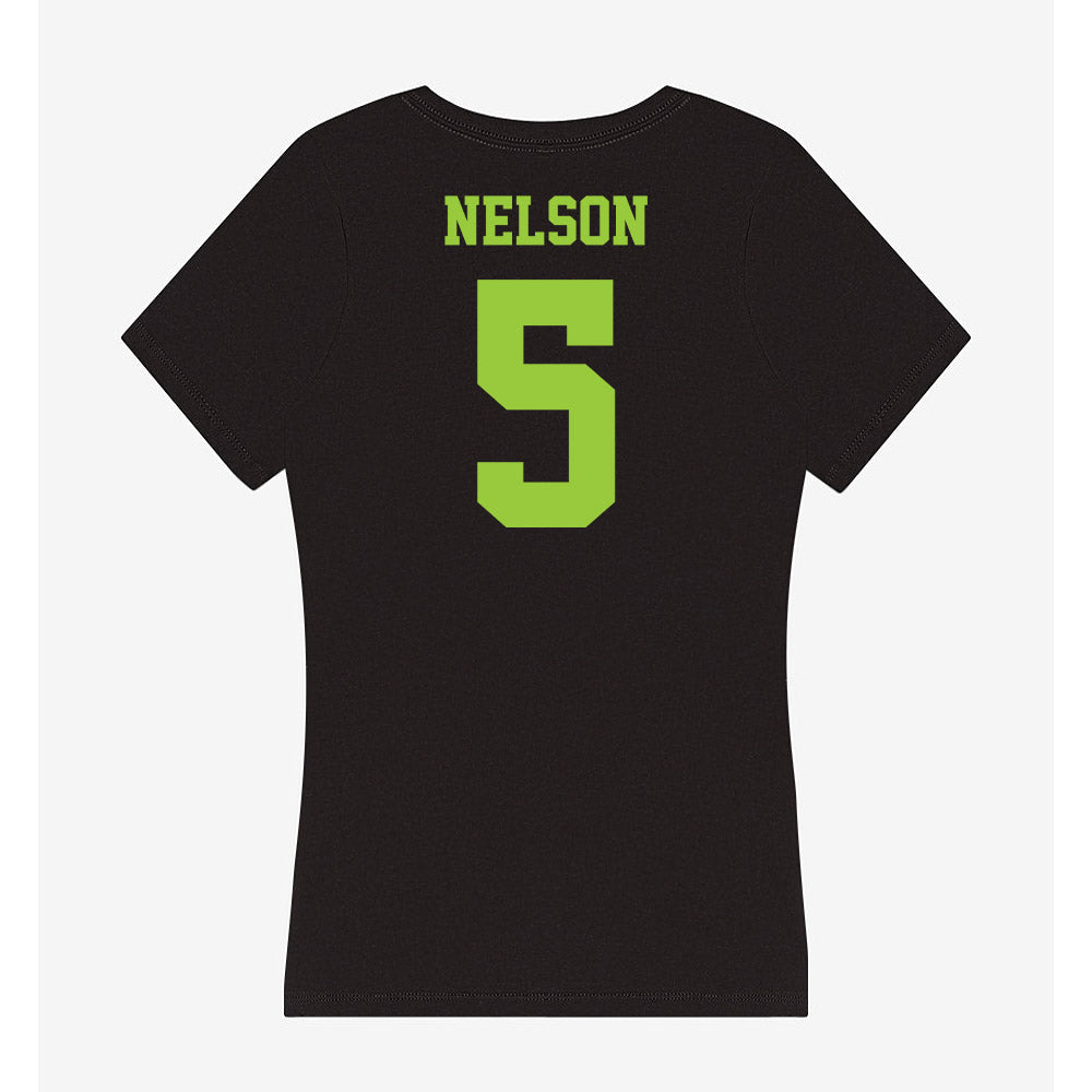 USF - NCAA Softball : Jamia Nelson - Women's V-Neck T-Shirt-1