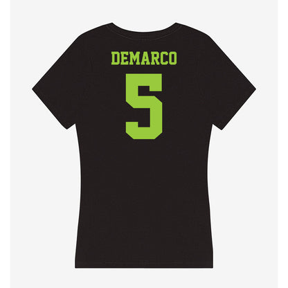 USF - NCAA Women's Lacrosse : Taylor DeMarco - Women's V-Neck T-Shirt-1