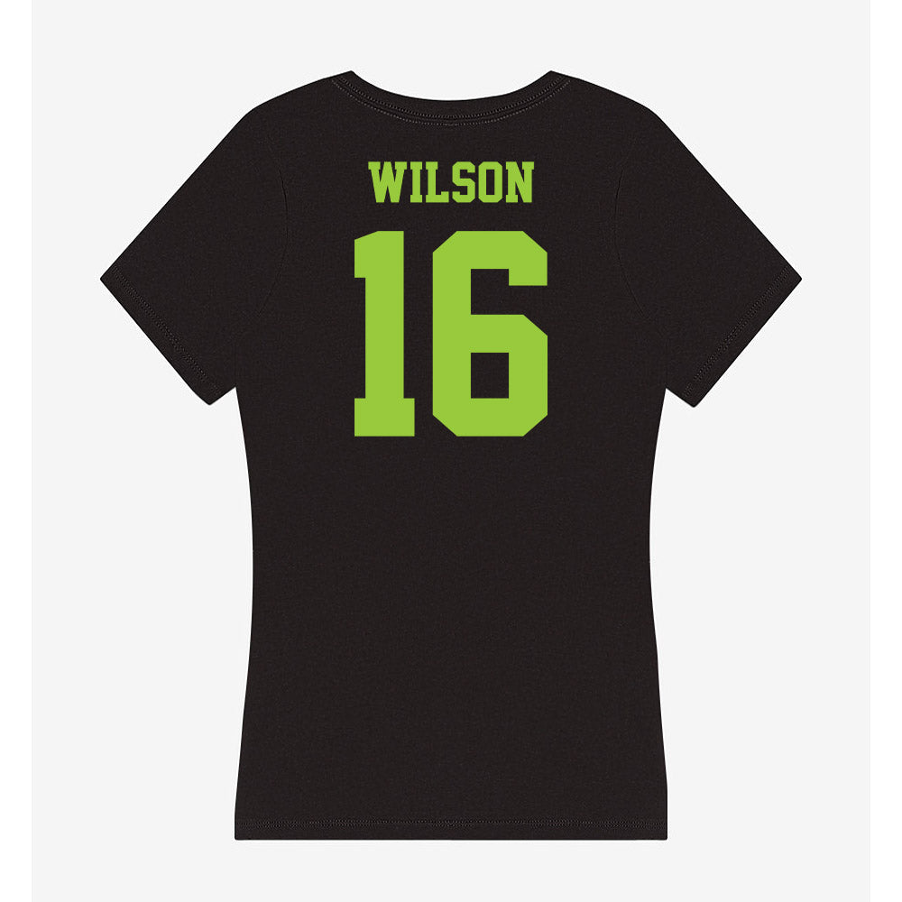 USF - NCAA Men's Soccer : Dominic Wilson - Women's V-Neck T-Shirt-1