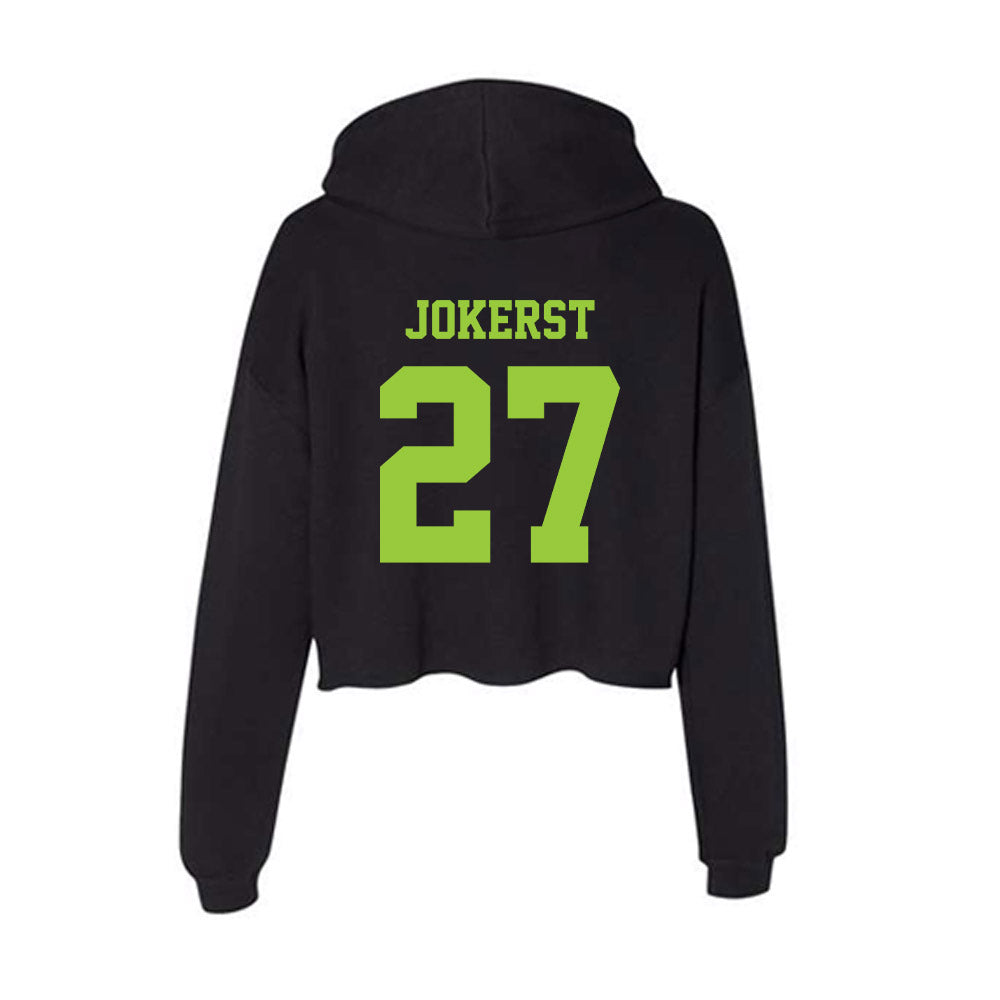 USF - NCAA Women's Lacrosse : Madisyn Jokerst - Women's Crop Fleece Hoodie-1