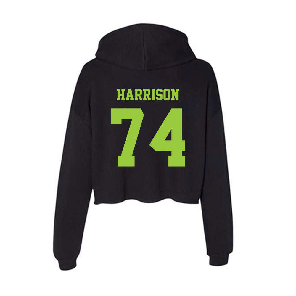 USF - NCAA Football : Jordan Harrison - Women's Crop Fleece Hoodie-1