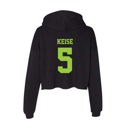 USF - NCAA Men's Soccer : Mikhail Keise - Women's Crop Fleece Hoodie-1