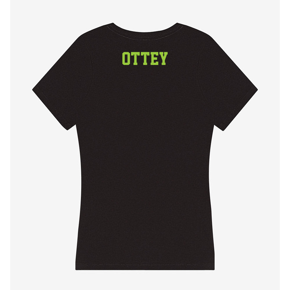USF - NCAA Men's Track & Field : Corey Ottey - Women's V-Neck T-Shirt-1