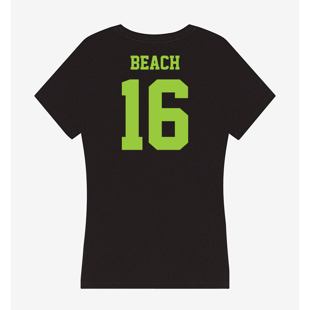 USF - NCAA Baseball : Easton Beach - Women's V-Neck T-Shirt-1