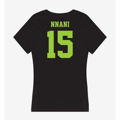 USF - NCAA Men's Basketball : Onyx Nnani - Women's V-Neck T-Shirt-1