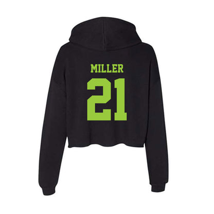 USF - NCAA Women's Lacrosse : Hayden Miller - Women's Crop Fleece Hoodie-1