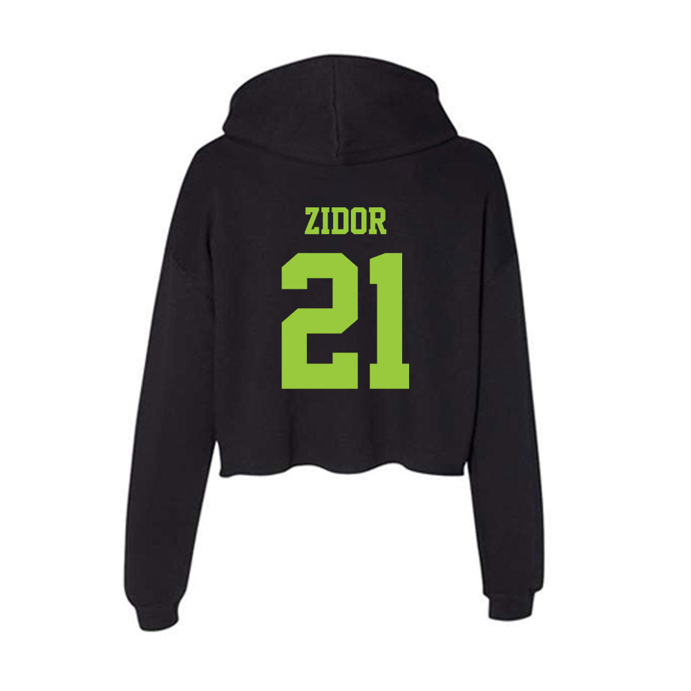 USF - NCAA Football : Victor Zidor - Classic Shersey Women's Crop Fleece Hoodie-1
