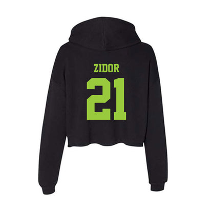 USF - NCAA Football : Victor Zidor - Classic Shersey Women's Crop Fleece Hoodie-1