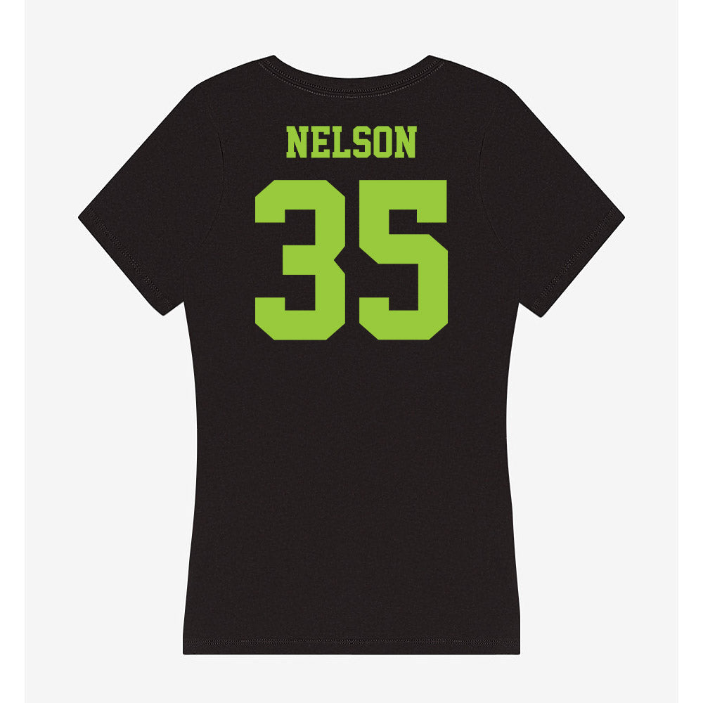 USF - NCAA Men's Basketball : Izaiyah Nelson - Women's V-Neck T-Shirt-1