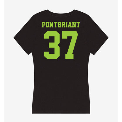 USF - NCAA Baseball : Dominic Pontbriant - Women's V-Neck T-Shirt-1