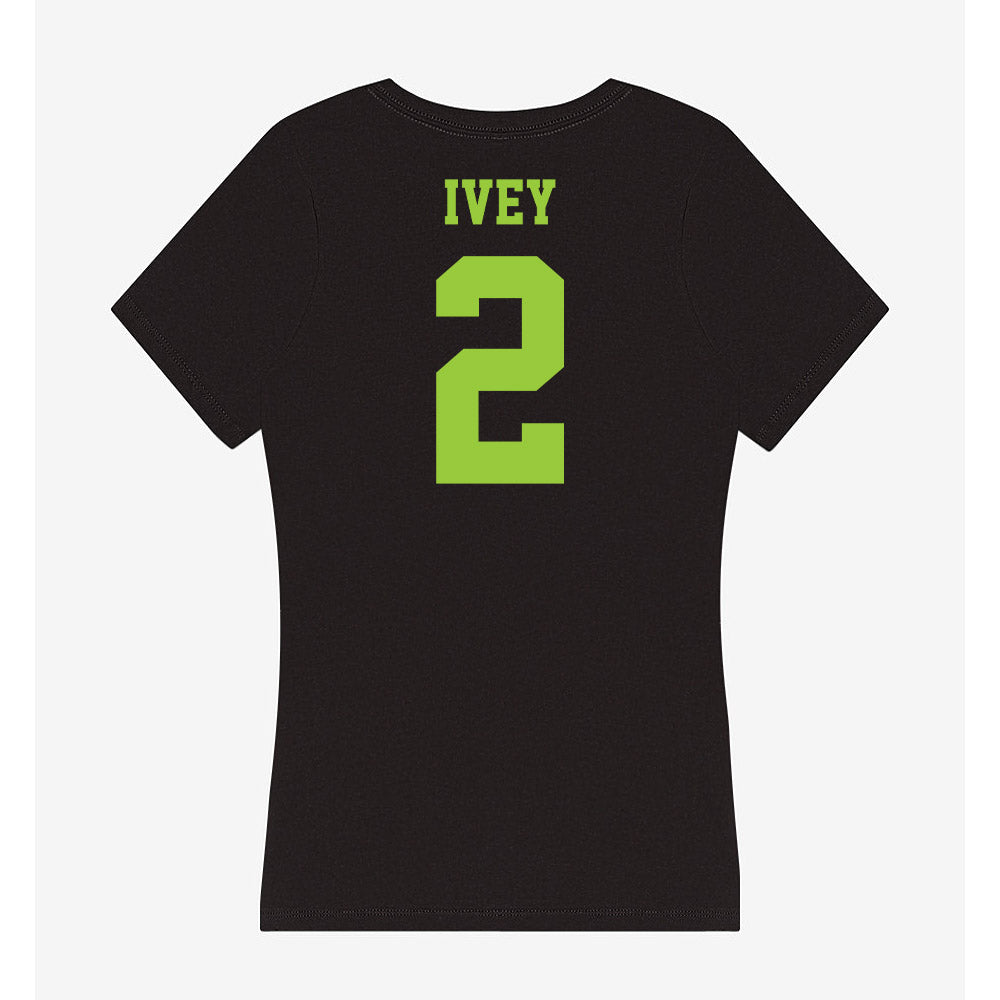 USF - NCAA Women's Volleyball : Laila Ivey - Women's V-Neck T-Shirt-1