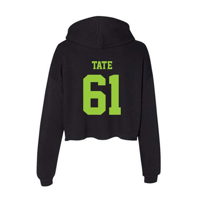 USF - NCAA Football : Julius Tate - Classic Shersey Women's Crop Fleece Hooded Sweatshirt-1