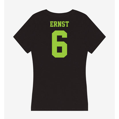 USF - NCAA Softball : Carley Ernst - Women's V-Neck T-Shirt-1
