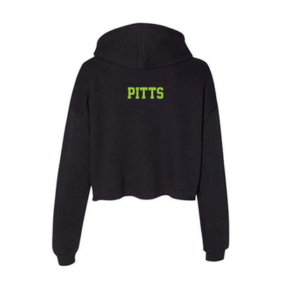 USF - NCAA Men's Track & Field : Payton Pitts - Women's Crop Fleece Hoodie-1