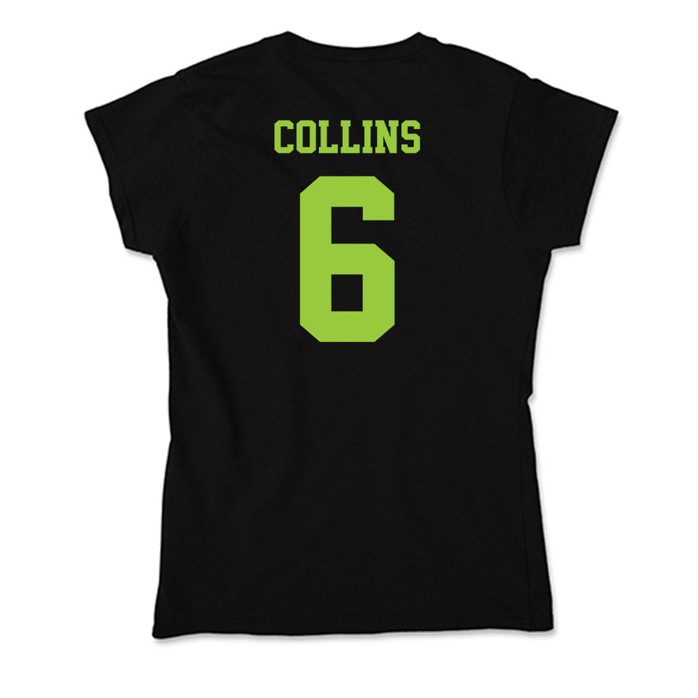 USF - NCAA Men's Basketball : Daimion Collins - Soft Style Women’s T-Shirt-1