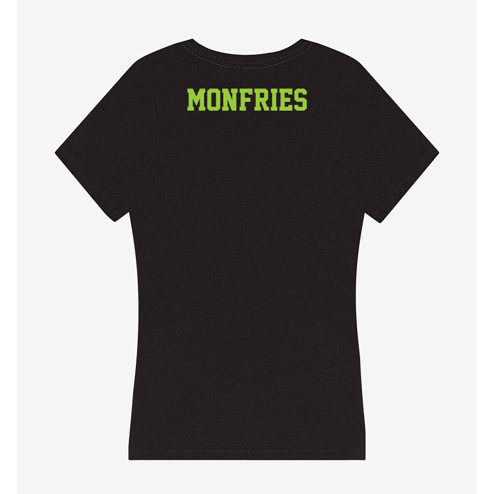 USF - NCAA Men's Track & Field : Alexavier Monfries - Women's V-Neck T-Shirt-1