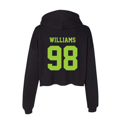 USF - NCAA Football : Marcus Williams - Classic Shersey Women's Crop Fleece Hoodie-1