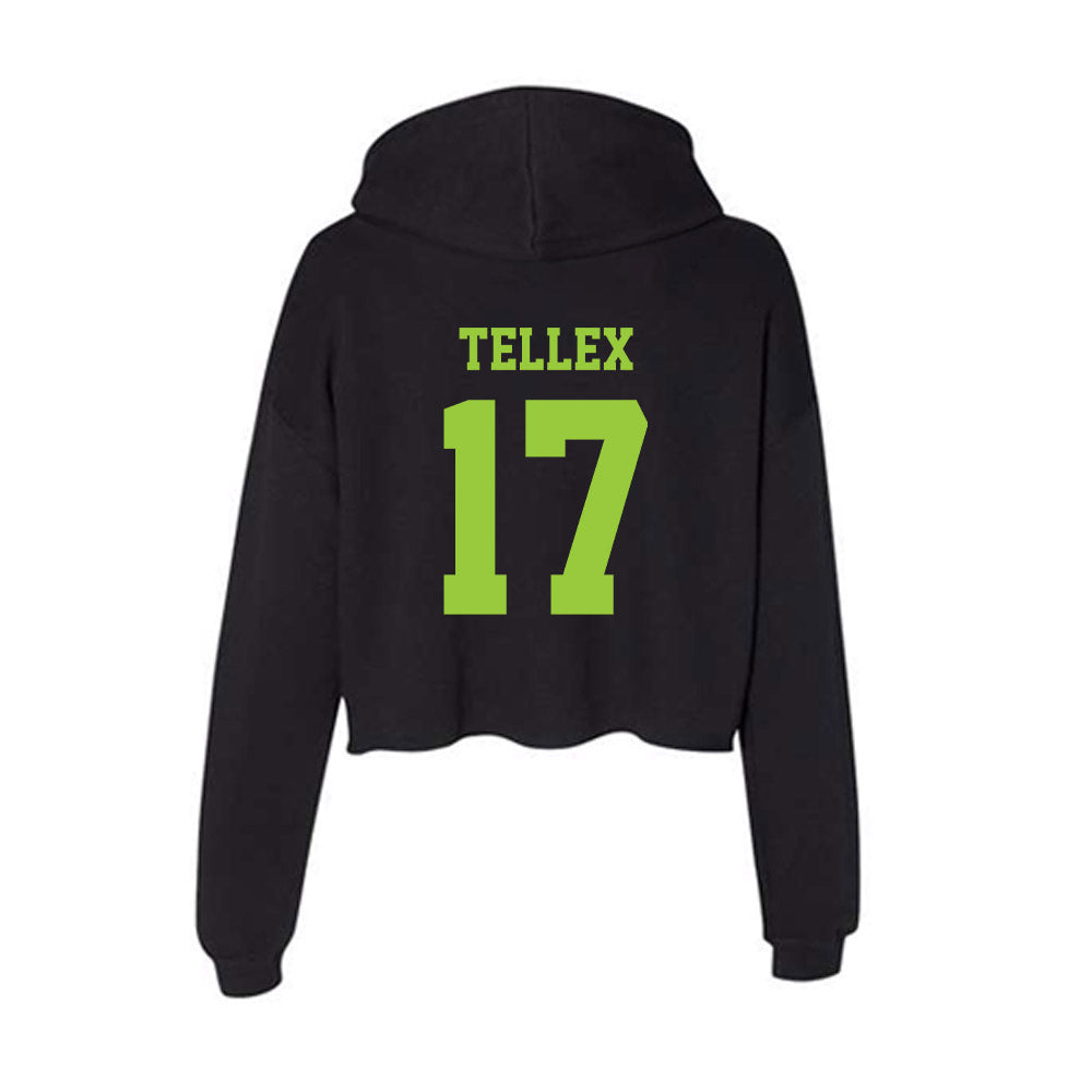 USF - NCAA Women's Soccer : Delaney Tellex - Women's Crop Fleece Hoodie-1