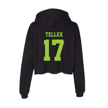 USF - NCAA Women's Soccer : Delaney Tellex - Women's Crop Fleece Hoodie-1