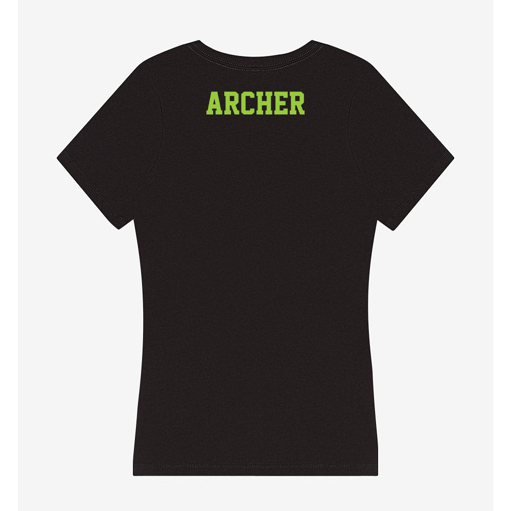 USF - NCAA Men's Track & Field : Devontie Archer - Women's V-Neck T-Shirt-1