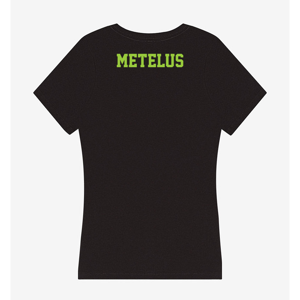 USF - NCAA Men's Track & Field : Nathan Metelus - Women's V-Neck T-Shirt-1