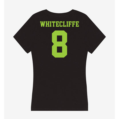 USF - NCAA Women's Lacrosse : Alex Whitecliffe - Women's V-Neck T-Shirt-1