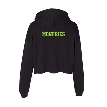 USF - NCAA Men's Track & Field : Alexavier Monfries - Women's Crop Fleece Hoodie-1