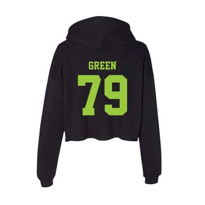 USF - NCAA Football : Ethan Green - Women's Crop Fleece Hoodie-1