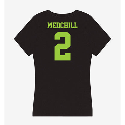 USF - NCAA Beach Volleyball : Ariana Medchill - Women's V-Neck T-Shirt-1