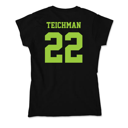 USF - NCAA Women's Basketball : Lee Teichman - Soft Style Women’s T-Shirt-1