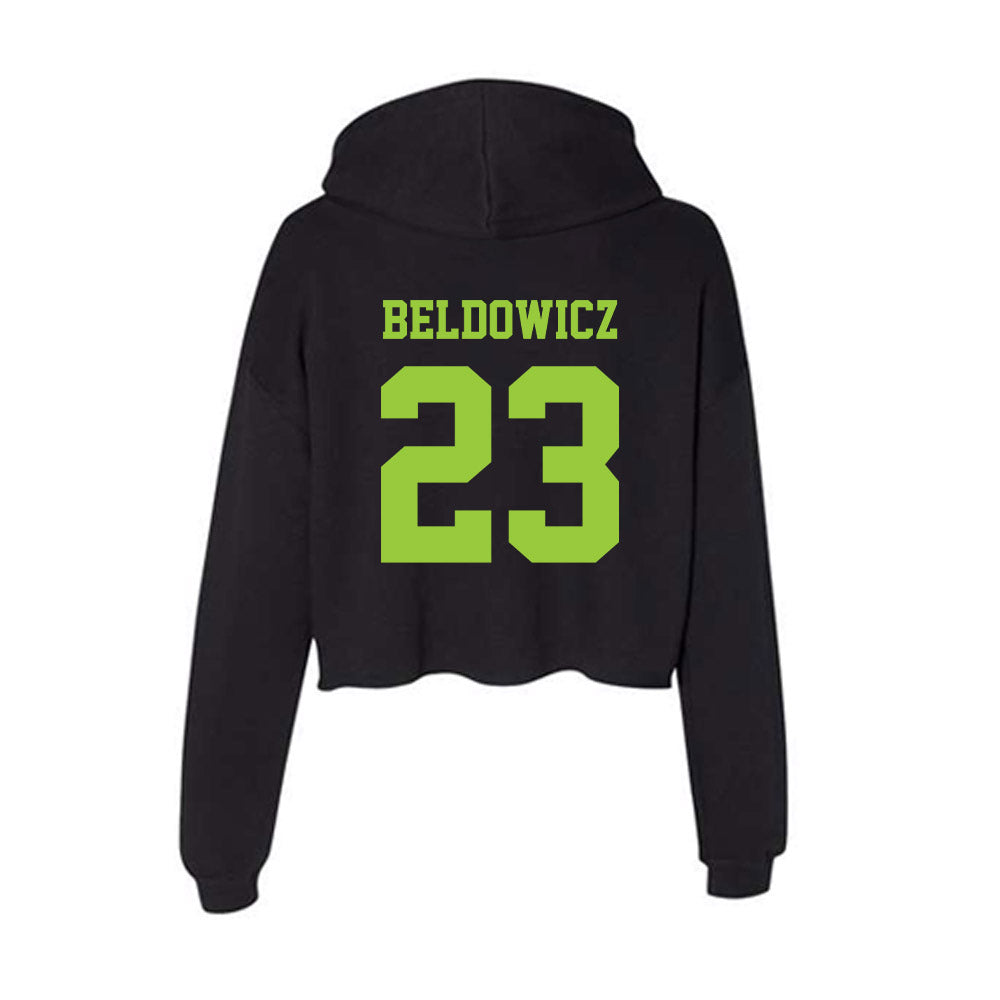 USF - NCAA Softball : Lexi Beldowicz - Women's Crop Fleece Hoodie-1