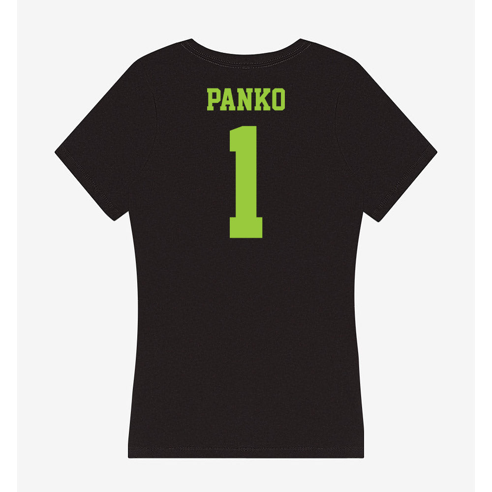 USF - NCAA Beach Volleyball : Julia Panko - Women's V-Neck T-Shirt-1