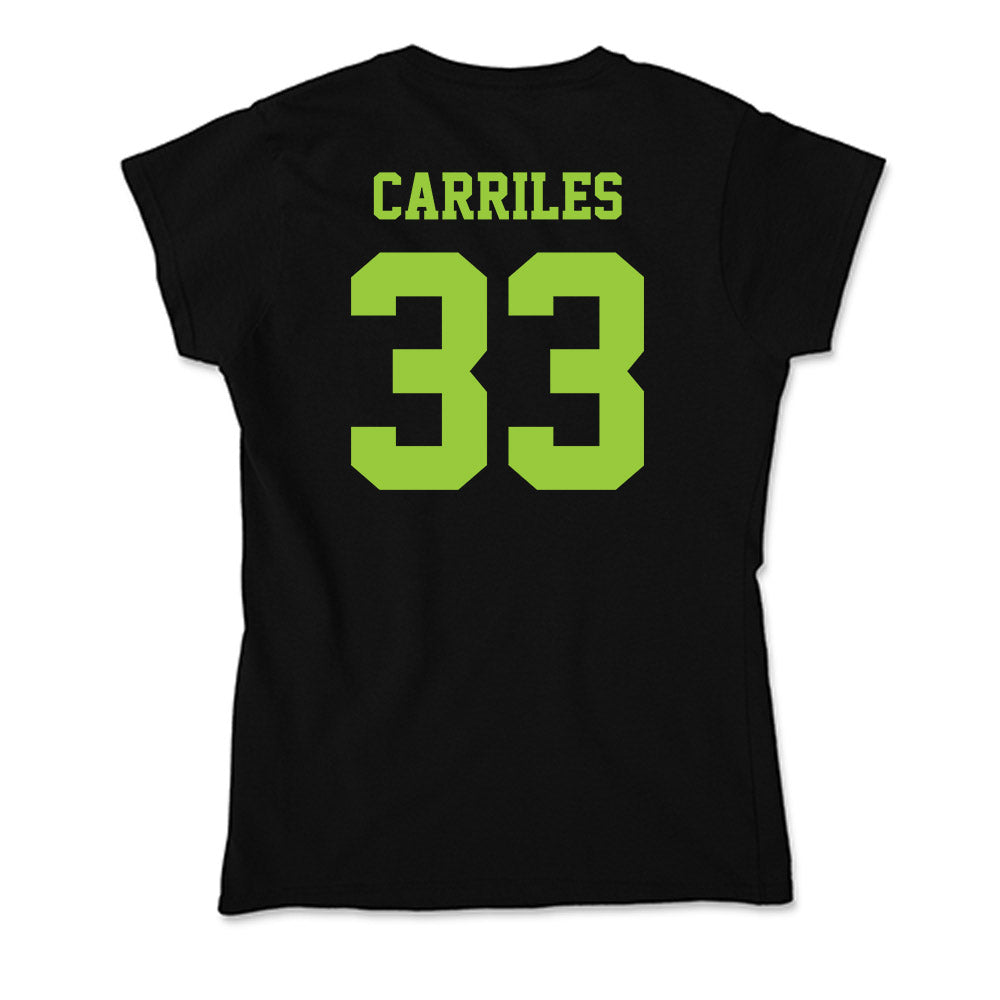 USF - NCAA Baseball : Santiago Carriles - Soft Style Women’s T-Shirt-1