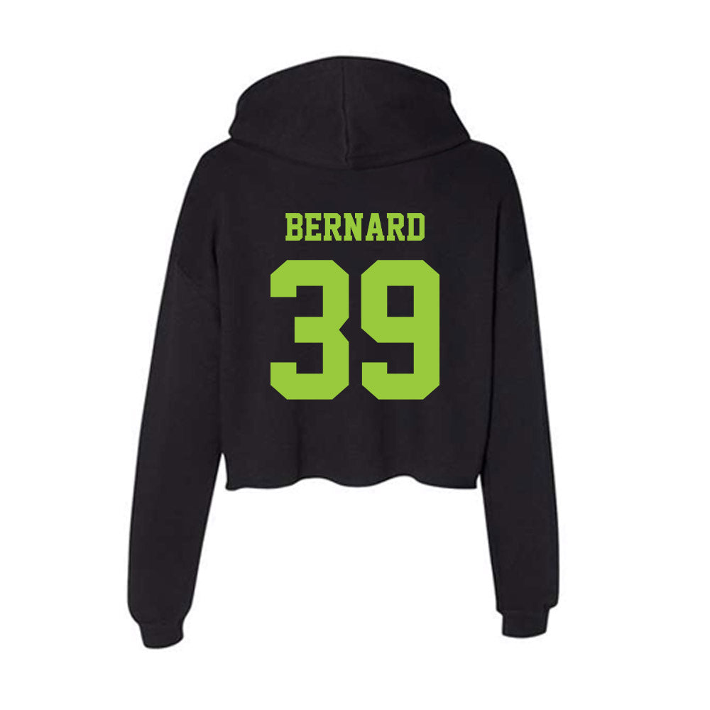 USF - NCAA Baseball : Nolan Bernard - Women's Crop Fleece Hoodie-1