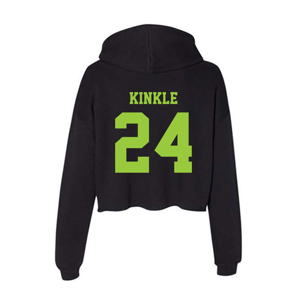 USF - NCAA Football : Tray Kinkle - Classic Shersey Women's Crop Fleece Hoodie-1
