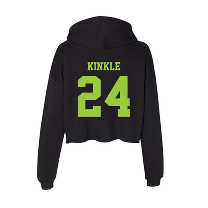 USF - NCAA Football : Tray Kinkle - Classic Shersey Women's Crop Fleece Hoodie-1