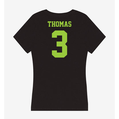 USF - NCAA Women's Volleyball : Miya Thomas - Women's V-Neck T-Shirt-1