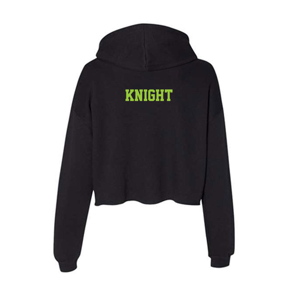 USF - NCAA Women's Golf : Tiphani Knight - Women's Crop Fleece Hoodie-1