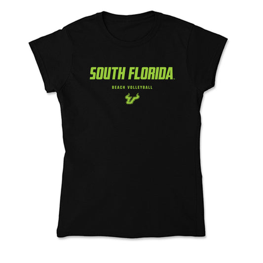 USF - NCAA Beach Volleyball : Gabrielle Bissell - Soft Style Women’s T-Shirt-0