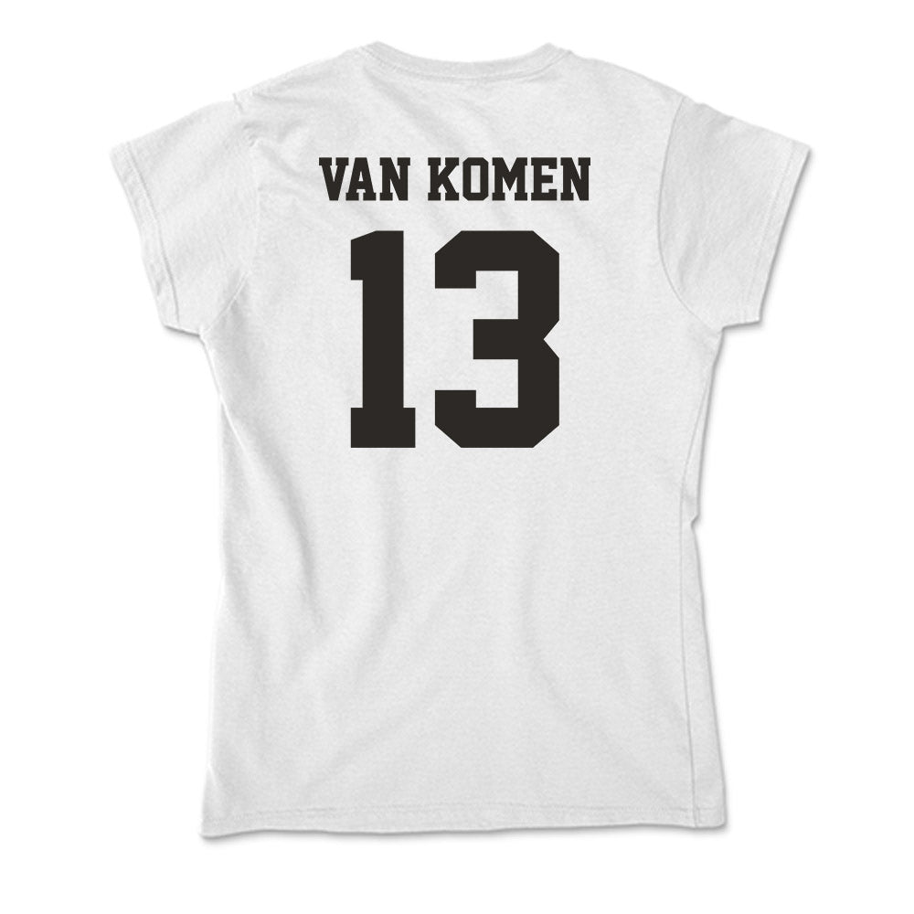 Marshall - NCAA Men's Basketball : Matthew Van Komen - Classic Shersey Soft Style Women’s T-Shirt-1